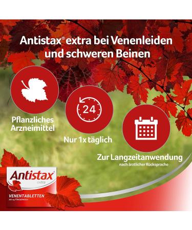 Buy Antistax Extra Venenable 60 pcs - Best Relief for Legs & Veins | Fast International Shipping - Buy Online on GoSupps.com