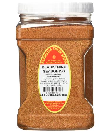 Marshalls Creek Spices Family Size Marshalls Creek Kosher Spices Blackening Seasoning No Salt 44 ounces