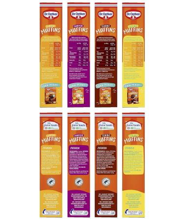 Dr. Oetker 12-Way Muffin Sample Set - Baking Mixes for Chocolate Marble Lemon & Classic Cupcakes | International Shipping Available - Buy Online on GoSupps.com