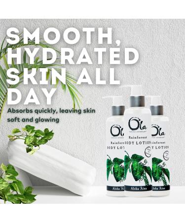Tropical Apothecary Ola Rainforest Body Lotion with Pure Tropical Oils and Plant Extracts - 8.45 Fl Oz - Buy Online on GoSupps.com