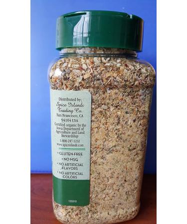 Spice Islands Organic Garlic & Herb Seasoning 17.6oz - Premium Quality Blend - Buy Online on GoSupps.com