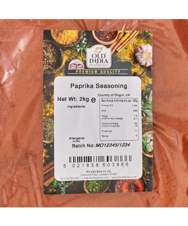 Old India Paprika Seasoning 2kg - Buy Online on GoSupps.com