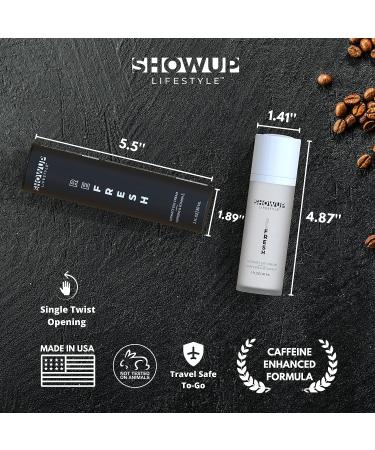 Men's Ultimate Eye Refreshing Caffeine Cream - Dark Circles & Puffiness Treatment - 1fl Oz - Buy Online on GoSupps.com