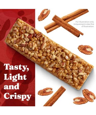 Simply Protein - Cinnamon Pecan Crispy Bars - Plant Based Protein Bars - Low Carb Low Sugar High Fibre - 13g Protein 2g Sugar 7g Fibre - Vegan Gluten Free Non GMO Kosher - 12 Bars Cinnamon Pecan 12 Count (Pack of 1) - Buy Online on GoSupps.com