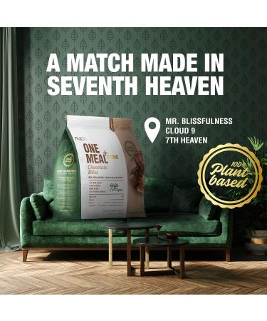 NUPO One Meal +Prime Vegan Shake Chocolatey I Tasty meal replacement shakes for a balanced diet I High in protein I No added sugars I 24 vitamins and minerals I 360g - Buy Online on GoSupps.com