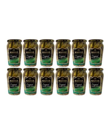 Maille Pickles Cornichons Original 14 oz, Pack of 12