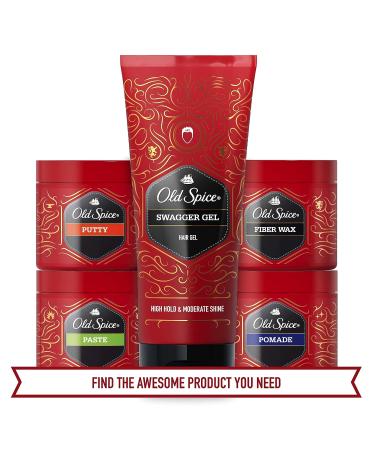 Old Spice Swagger Hair Gel Styling | Men's Hair Care | 6.7 fl oz - Buy Online on GoSupps.com