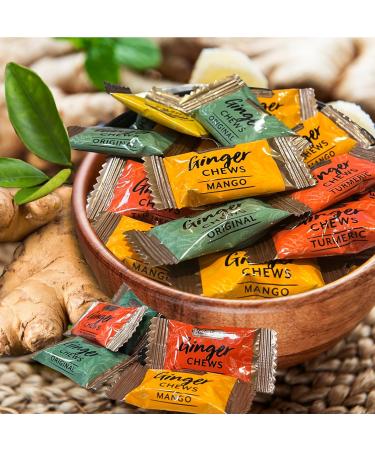 Bali's Best Ginger Chews - Zesty Lemon Flavor (1lb Jar) | 100% Real Ginger Candies - Sweet & Spicy Snacks for Sharing & Gifting - Buy Online on GoSupps.com