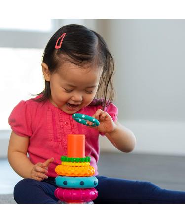 Sassy Stack of Circles Ring Stacker - 10 Piece Set | Unique Playful Toy for Creative Fun - Buy Online on GoSupps.com