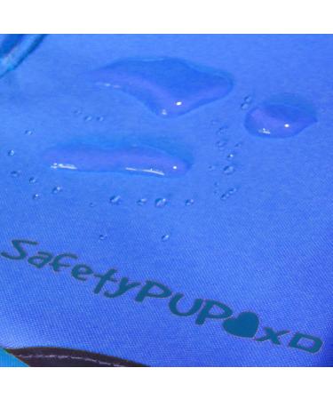 SafetyPUP XD Dog Safety Vest - Adjustable Sizes for Dogs 14 to 130 lbs - Blue Large - Buy Online on GoSupps.com