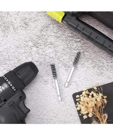 YUAAO Golf Clubs Head Hosel Brush - Electric Drill Wire Brush for Iron and Wood (Silver-2 Pieces) - Buy Online on GoSupps.com