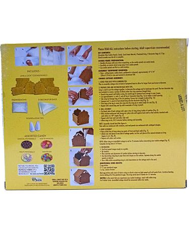 Toll House Chocolate Chip Cookie Cottage Kit - Build Your Own Delicious Creation - Buy Online on GoSupps.com