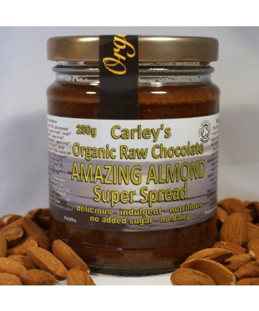 Carley's Organic Raw Chocolate and Almond Spread 250g