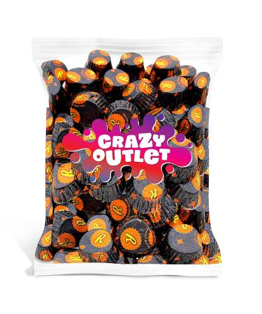 CrazyOutlet Dark Chocolate Peanut Butter Cup Miniatures - 2 Pounds | Individually Wrapped Bulk Candy - Buy Online on GoSupps.com