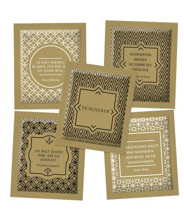 Buy Hellma Sugar Sachets Goldline 750 pcs | 3.6 g Individual Sugar for Coffee & Tea | International Shipping Available - Buy Online on GoSupps.com