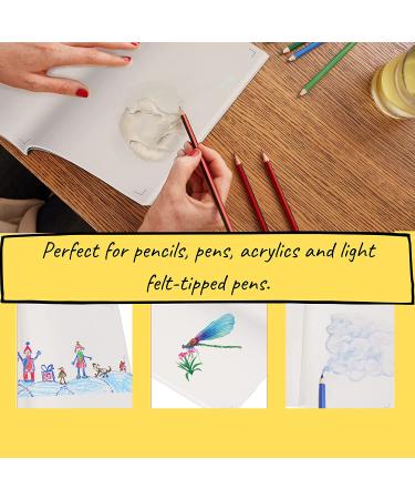 Mr. Pen Sketch Book - 8.5 x 11 Inches, 36 Pages - Drawing Pad for Artists and Sketching - Buy Online on GoSupps.com