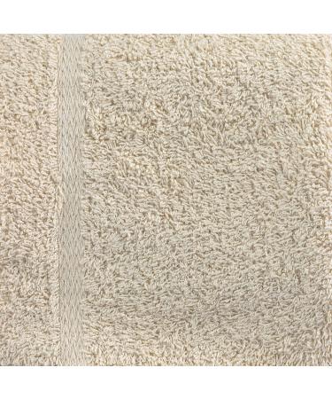 1888 Mills Crown Touch 24-Piece Utility Washcloth Set - Beige | 100% Cotton Microfiber Alternative - Buy Online on GoSupps.com