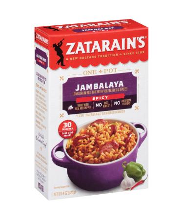 Zatarain's Spicy Jambalaya, 8 oz (Pack of 12)