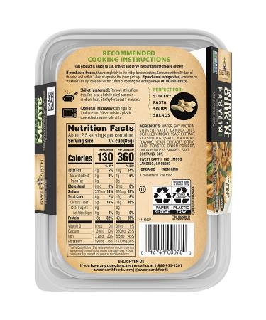 Sweet Earth Plant Based Chicken Tenders 8oz (Frozen) - Pack of 1 - Buy Online on GoSupps.com