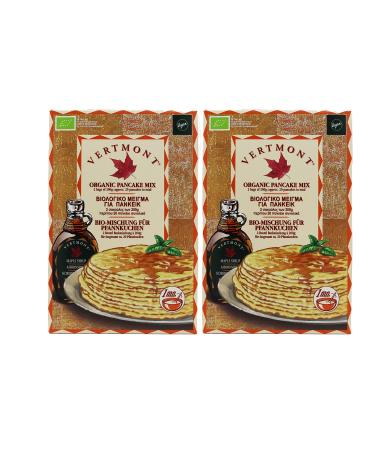 Vertmont Organic Pancake Mix 2 x 200g - PACK OF 2 (800g)