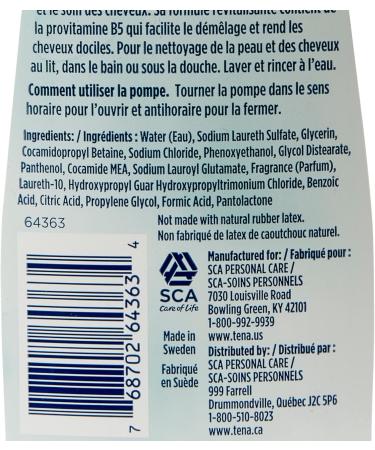 TENA ProSkin Scented Shampoo & Body Wash - 16.9 oz | International Shipping Available - Buy Online on GoSupps.com