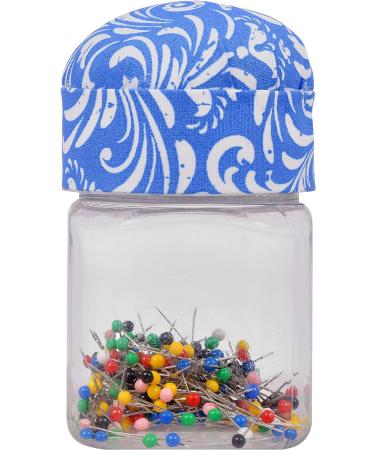 SINGER 1-Inch Ball Head Jar with Pin Cushion Lid - Multicolor - Buy Online on GoSupps.com
