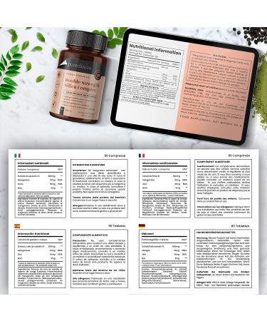Double Strength Silica Complex 6 Month Supply - 2000mg Horsetail Extract x 180 Tablets (2 Bottles of 90) - Buy Online on GoSupps.com