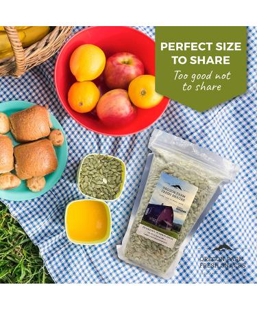 Roasted Salted Pumpkin Seeds - 24 oz Resealable Bag - Packed With Protein - Healthy Keto, Whole30, Paleo Snack - Vegan & Gluten-Free - Buy Online on GoSupps.com
