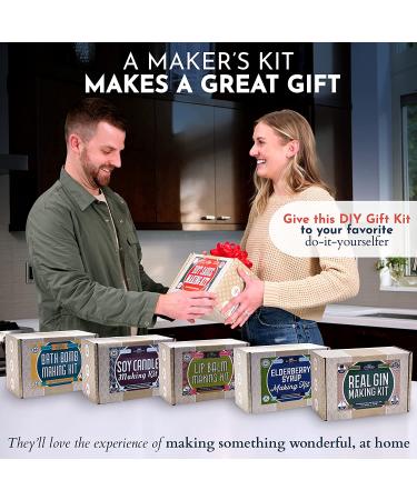 DIY Hot Sauce Making Kit - Includes Ingredients, Recipes, & Bottles - Perfect Gift for Birthdays & Fathers Day - Buy Online on GoSupps.com