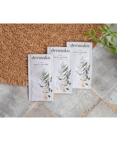 Dermaka Skin Repair Cream 25 Packets (5 ml) Reduces Bruising & Swelling on Thin Skin Soothing Hydrating Cream with Arnica Montana & Vitamins A & E Non-Greasy Formula for Face & Body - Buy Online on GoSupps.com