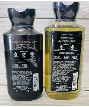 Shop Bath & Body Works Wicked Vanilla Woods Body Lotion & Gel Wash Set - International Shipping Available - Buy Online on GoSupps.com