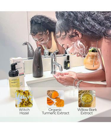 Minimo Genesis Sulfate-Free Foaming Facial Cleanser for Brightening Oily Skin - Women & Men - Buy Online on GoSupps.com