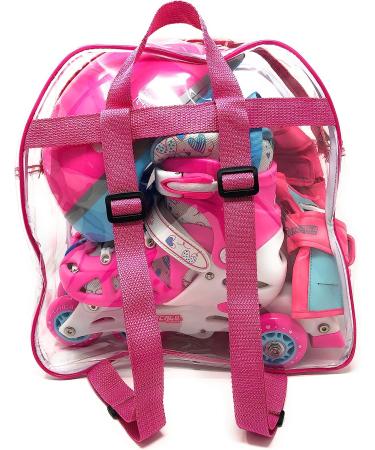 Chicago Skates Inline Training Combo Set Small Pink - Size J10-J13 - Buy Online on GoSupps.com