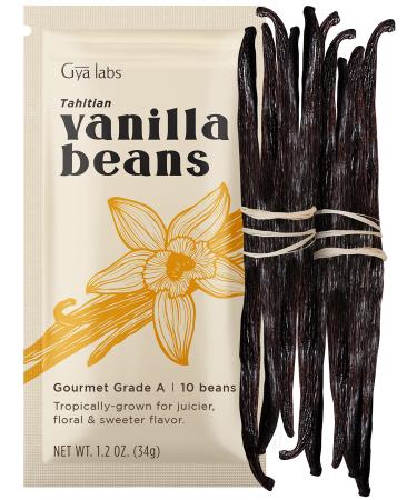 10 Tahitian Vanilla Beans Grade A+ - Fresh Vanilla Bean Pods 5
