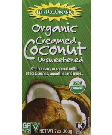 Let's Do Organics Organic Creamed - Coconut - Case of 6 - 7 oz.