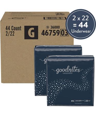 Goodnites Boys Nighttime Bedwetting Underwear XS (28-43 lb.) - 44ct | FSAHSA Eligible - Buy Online on GoSupps.com