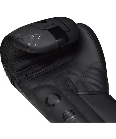 RDX Kids Boxing Gloves | Sparring and Muay Thai | Maya Hide Leather | Kara Patent Pending | Junior Training Mitt for Kickboxing | Punching Bag | MMA | Thai Pad | Double End Ball | 6oz - Black - Buy Online on GoSupps.com