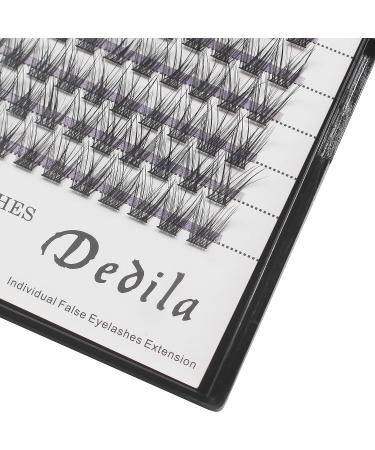 Dedila 110PCS Soft False Eyelashes Cluster 18mm D Curl Natural Look - Lightweight 3D DIY Extensions - Buy Online on GoSupps.com