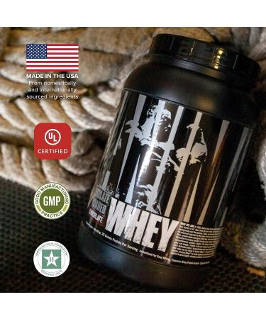 Animal Whey Isolate Protein Powder - Chocolate - 2lb | Post Workout Recovery, Low Sugar & Highly Digestible - Buy Online on GoSupps.com