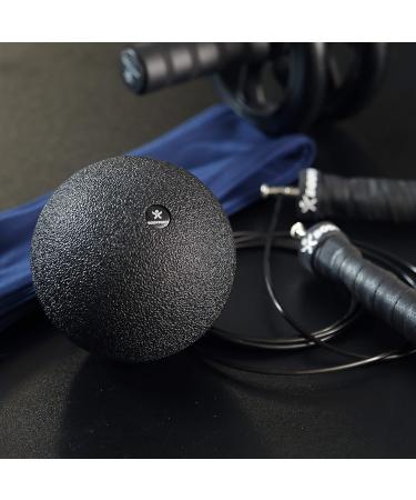 Bodymate Large 12cm Black Fascia Ball - Self-Massage & Recovery Tool for Foot Back & Arm - Ideal for Fascia Training - Buy Online on GoSupps.com