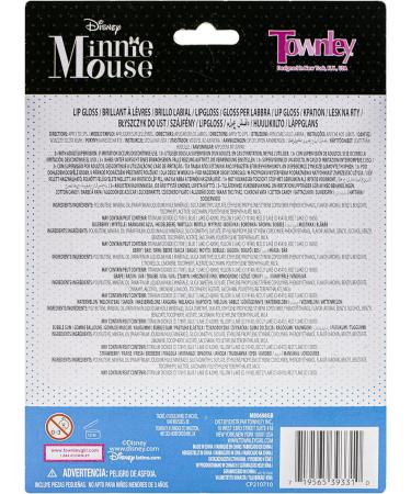 Disney Minnie Mouse 7 pcs Lip Gloss Set for Girls |Birthday Gifts for Ages 3 & Above by Townley Girl - Buy Online on GoSupps.com