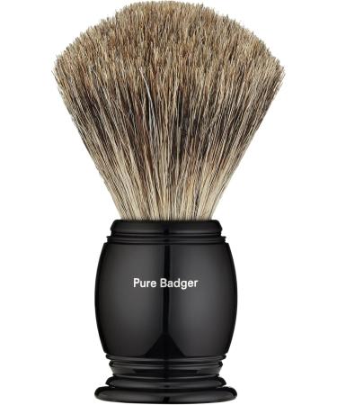 Buy The Art Of Shaving Pure Badger Shaving Brush - Premium Black Shaving Brush with 100% Pure Badger Hair - Buy Online on GoSupps.com