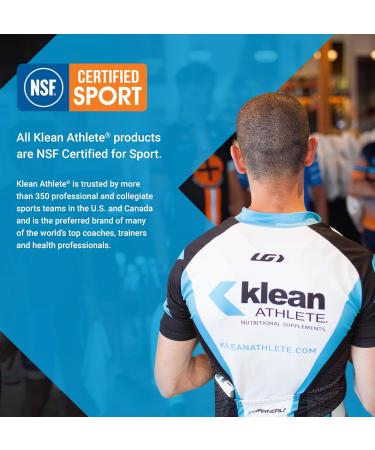 Klean Athlete Klean Glutamine - Immunity Support & Gut Health* - Amino Acids Supplement - NSF Certified for Sport - Non-GMO Gluten Free & Vegan - 17.3 oz - Buy Online on GoSupps.com