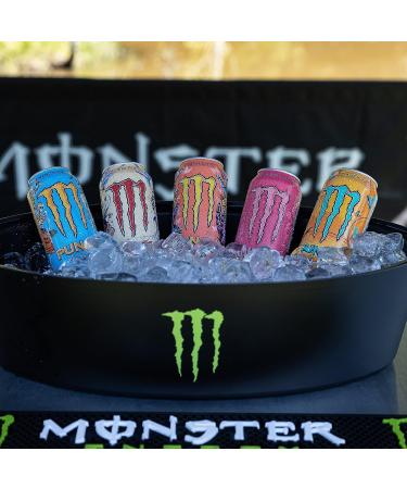 Monster Energy Punch Khaotic 473mL Cans Pack of 12 & Ultra Peachy Keen 473mL Cans Pack of 12 - Buy Online on GoSupps.com