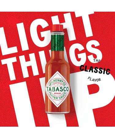 TABASCO Brand Original Red Pepper Sauce 2 x 350ml - L'option la moins ch re dans Amazon! / La sauce TABASCO rouge : confectionn e partir de trois ingr dients. 100% naturels - Buy Online on GoSupps.com