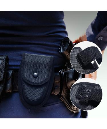 TacStealth Steel Handcuffs with Two Keys & Handcuffs Case | Heavy Duty Black Steal Professional Grade | Bend/Break Free Secure Handcuffs - Buy Online on GoSupps.com