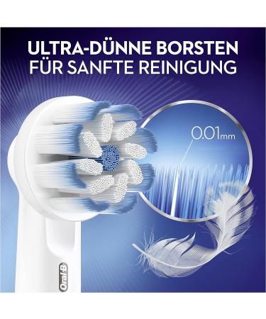 Oral-B Sensitive Clean Plug Brushes - 6 Ultra-Thin Bristle Toothbrush Attachments for Gentle Cleaning | Ideal for Oral-B Electric Toothbrushes - Buy Online on GoSupps.com