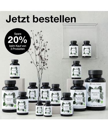 ONLY Nature R Alpha Lipoic Acid 300mg - Vegan Capsules 120 High-Dose Lab-Tested Units Additive-Free Made in Germany - Buy Online on GoSupps.com