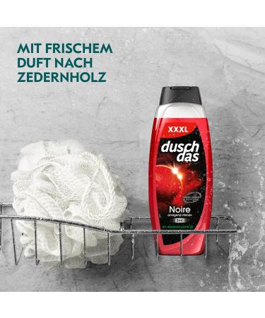  Duschdas Duschdas 3-in-1 XXXL Black Shower Gel & Shampoo with Fresh Energy Fragrance Formula for a Refreshing Start to the Day 680ml - Buy Online on GoSupps.com