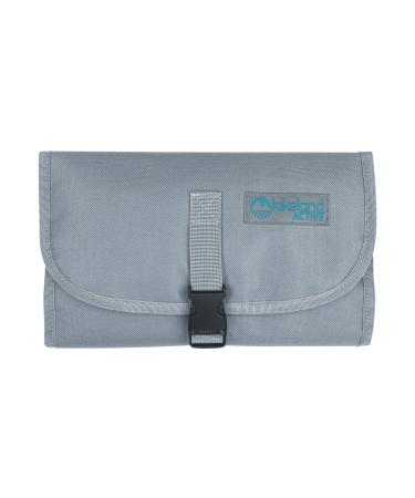 Lakeland Active Eskdale Fold Out Hanging Travel Toiletry Bag for Men & Women - Grey - Buy Online on GoSupps.com